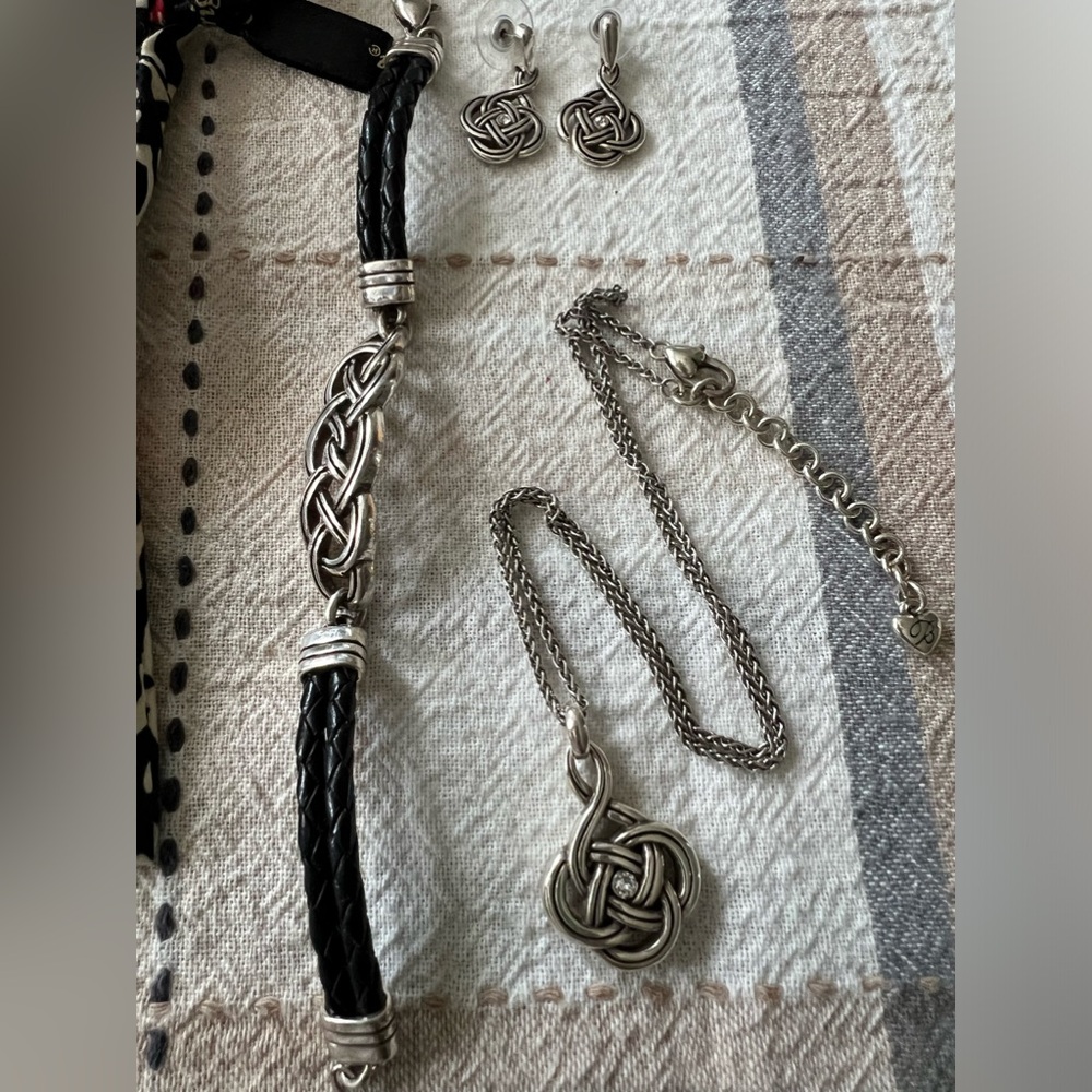 Brighton Interlock Braid Set Including Bracelet, … - image 2